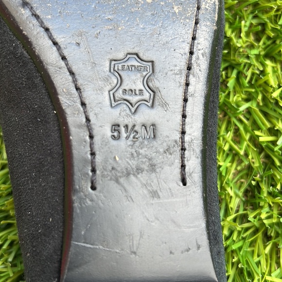 Tory Burch Asher Flat size 5 1/2 black suede loafers - Picture 13 of 13